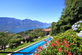 Ferienhaus in Contra Tessin mit Pool