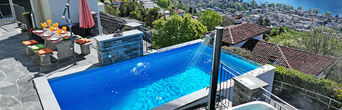 NL-00004994 - Ferienhaus "Makatea" mit Seesicht, Jacuzzi und Neu! - Glas-Aussenpool